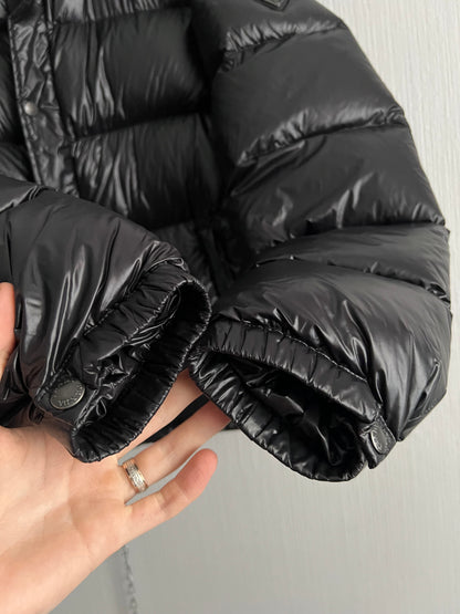 Prada Milano Black Nylon Down Puffer Jacket