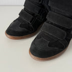 Isabel Marant Bekett Black Suede Leather Trainers