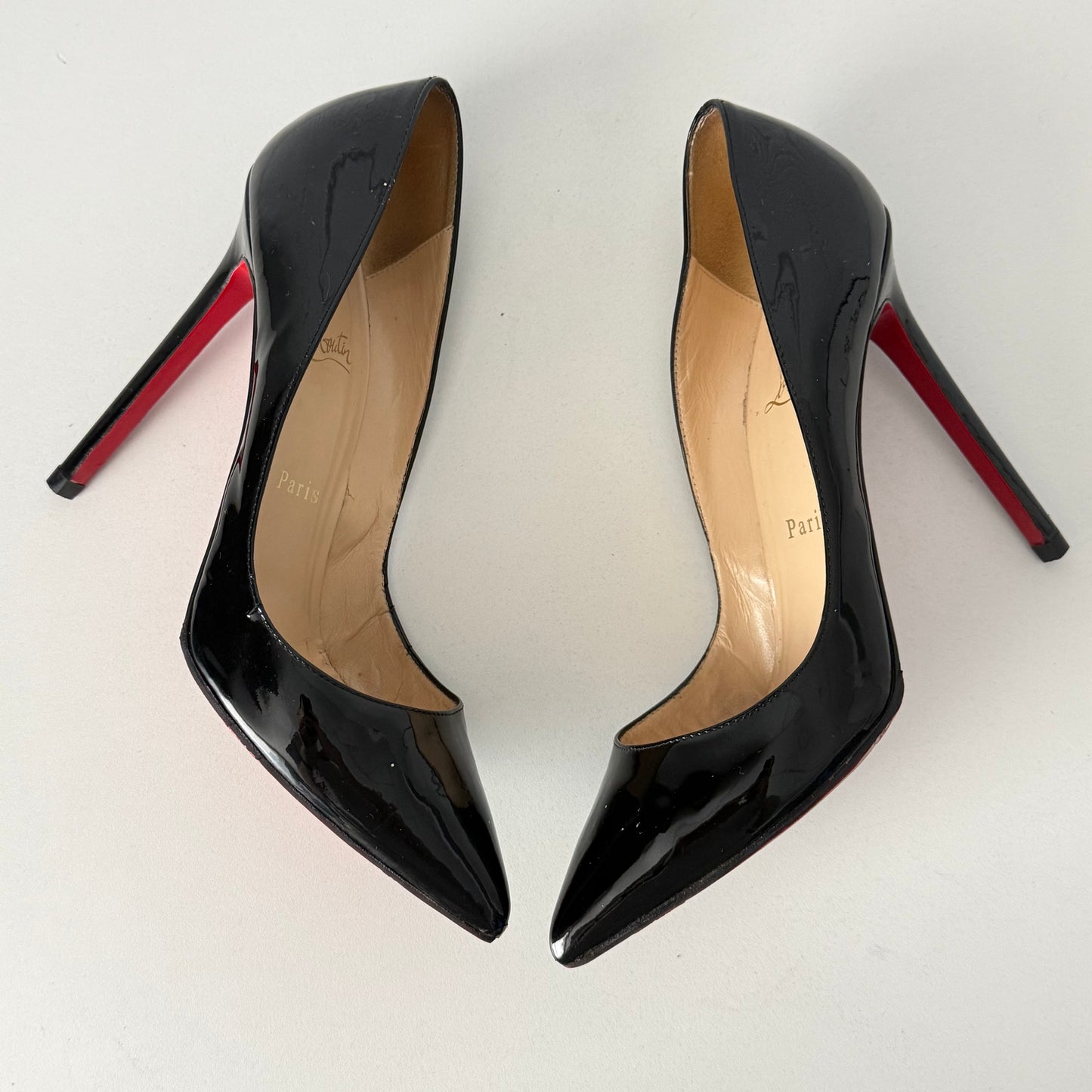Christian Louboutin So Kate Patent Leather Pumps in black