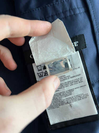 Canada Goose Mens Wind Jacket Crew Navy Trench