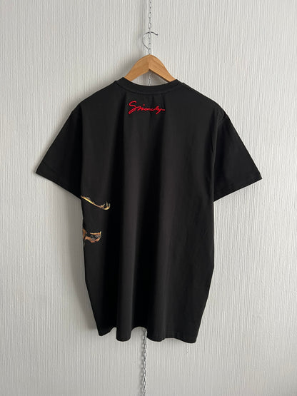 Givenchy Lion Graphic Black T-shirt