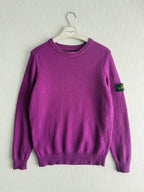 Stone Island AW21 Lambswool Crewneck Knit Sweater