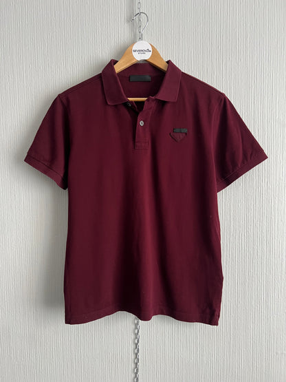 Prada Milano Mens Cotton Polo T-shirt