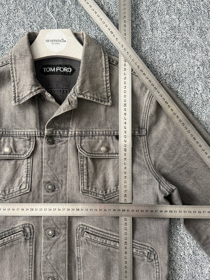 Tom Ford Icon Grey Denim Jacket