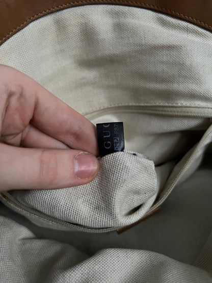 Gucci Blue Denim GG Denim Sukey Medium Handbag Satchel Bag