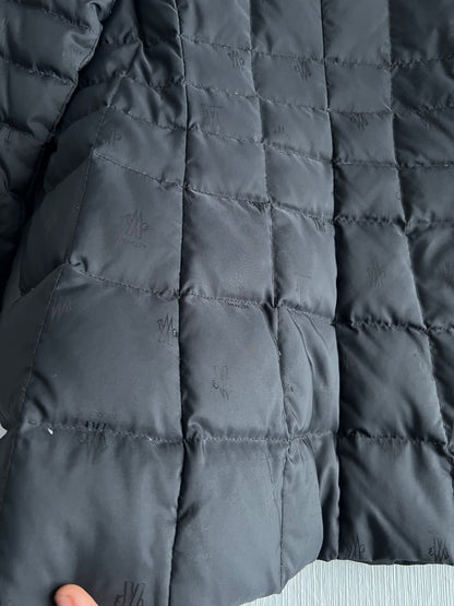 Moncler Multilogo Monogram Quilted Down Jacket