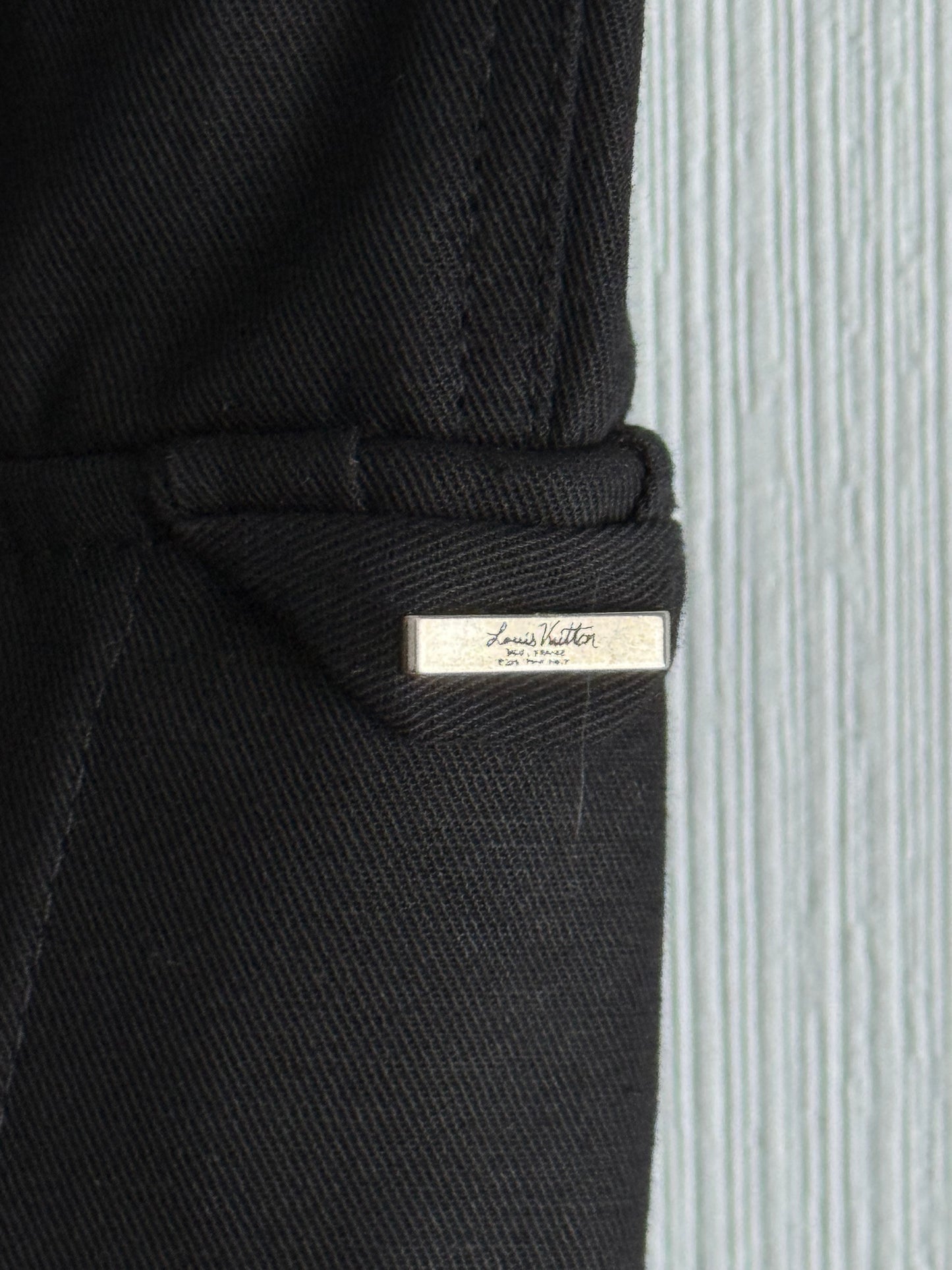 Louis Vuitton Black Technical Cargo Trousers