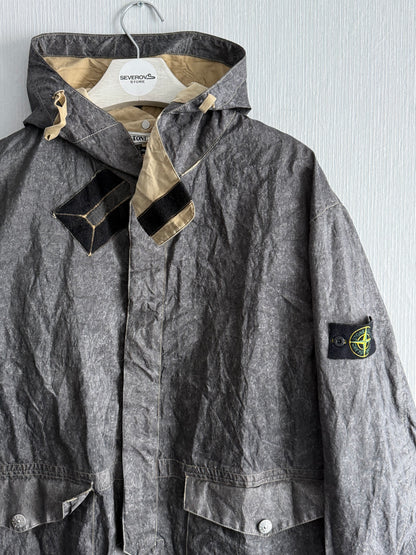 Stone Island SS02 Laminated Webbing “Paper” Jacket
