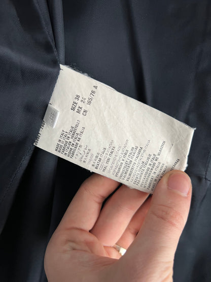 Miu Miu Navy Wool Coat