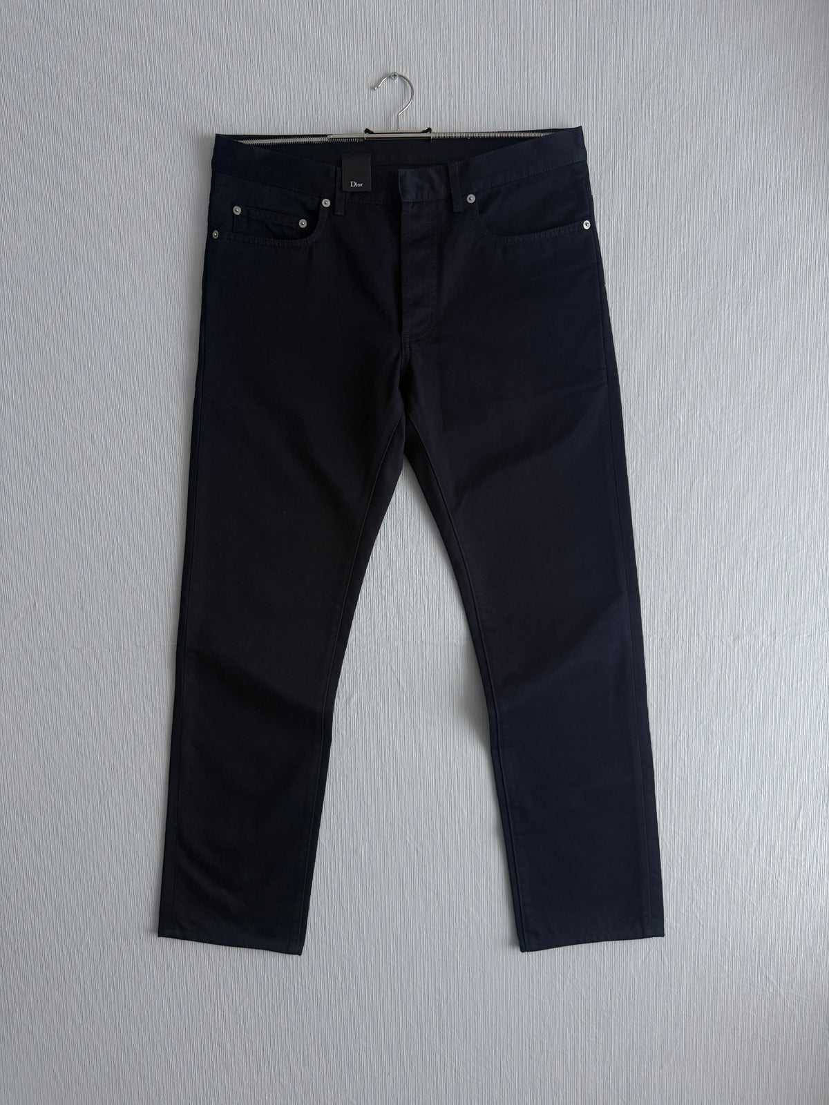 Dior Homme Trousers in navy cotton