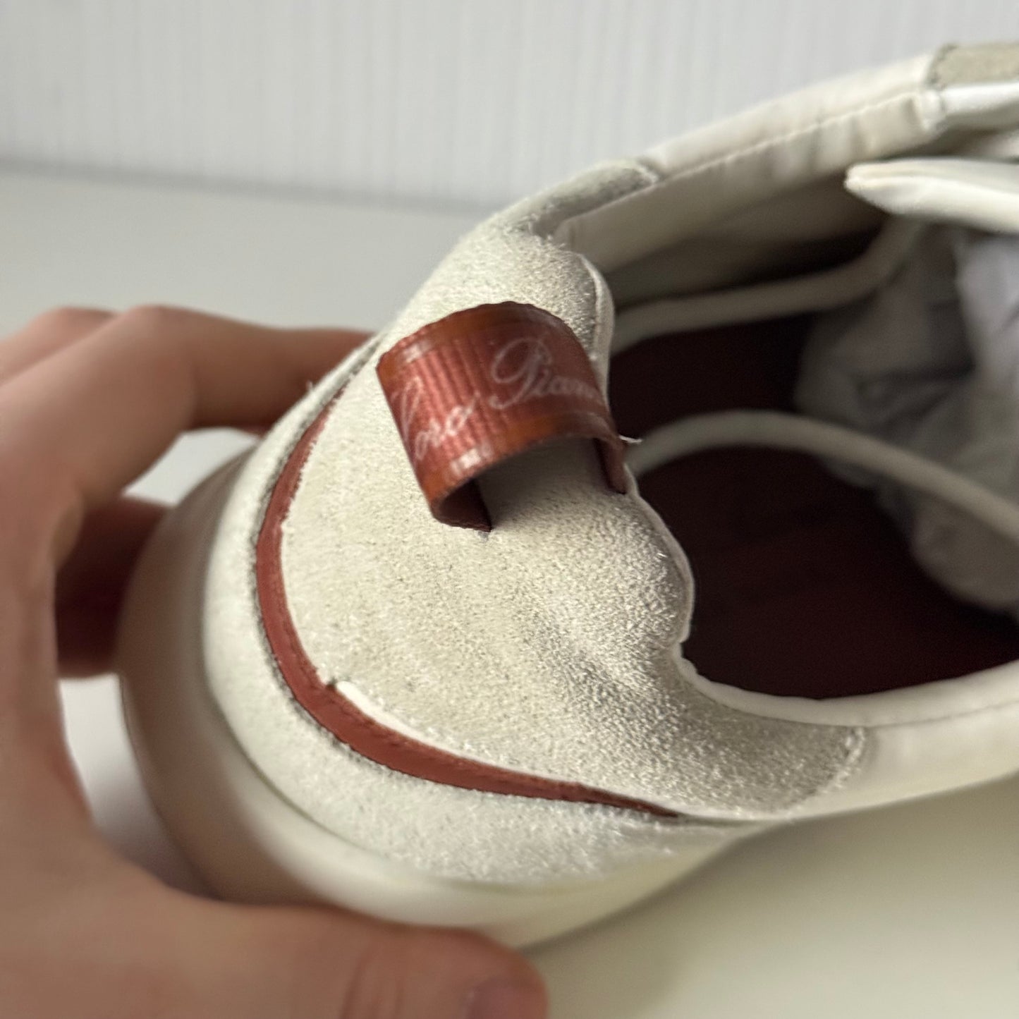 Loro Piana Modular Walk White Mens Sneakers