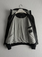 Marc by Marc Jacobs Leather Hoodie Jacket