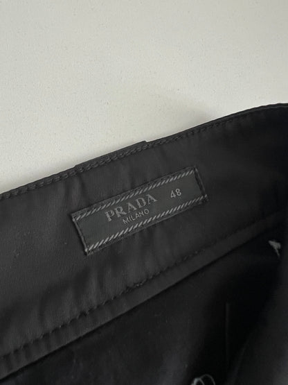 Prada Milano 2019 Nylon Gabardine Baggy Shorts