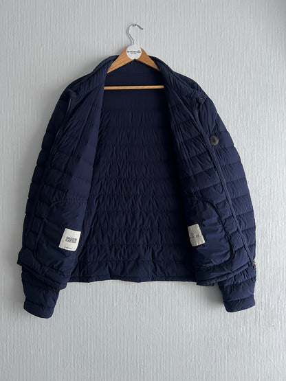 Moncler Acorus Mens Navy Light Down Jacket