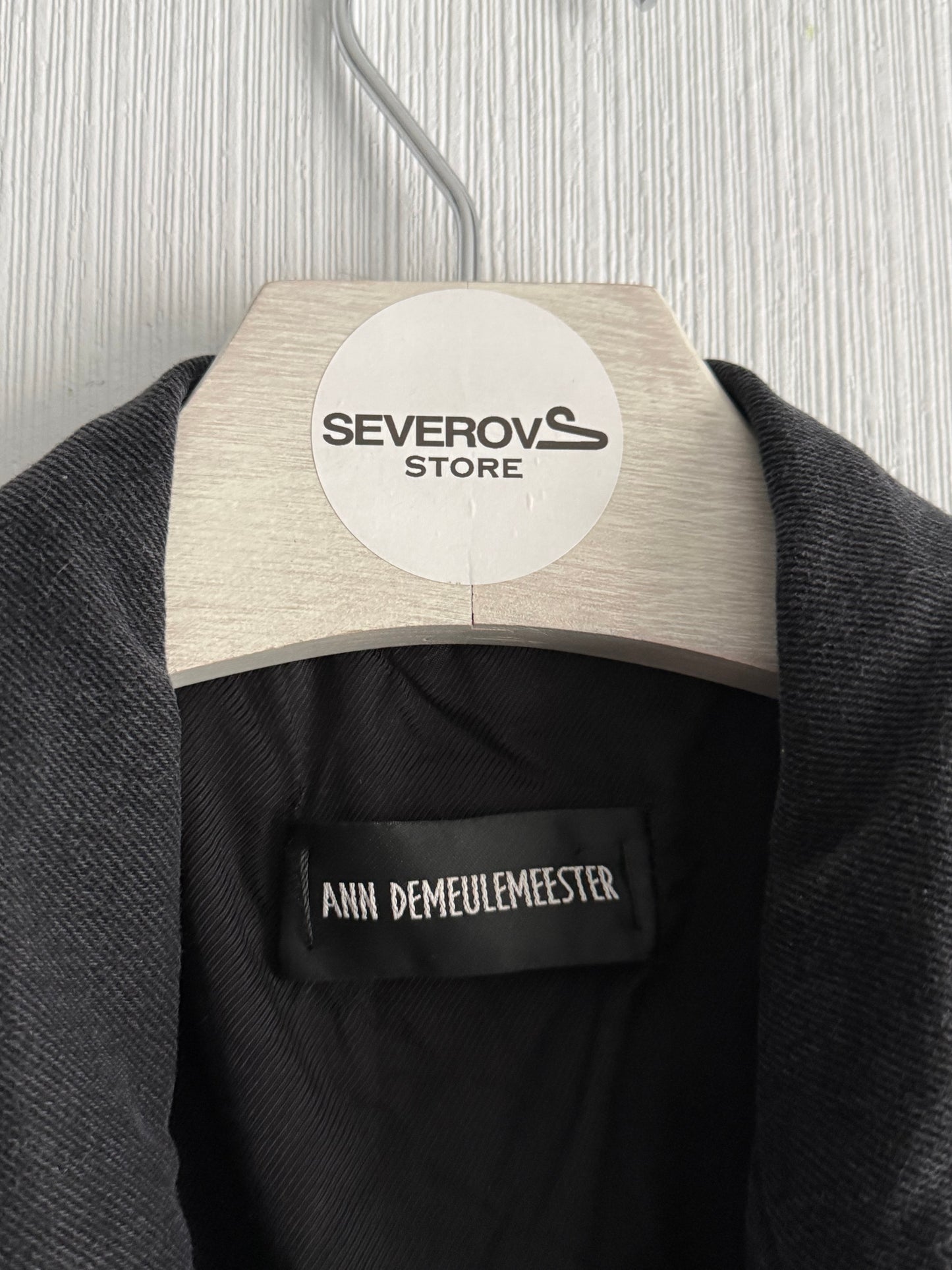 Ann Demeulemeester FW22 Agnes Slouchy Denim Blazer