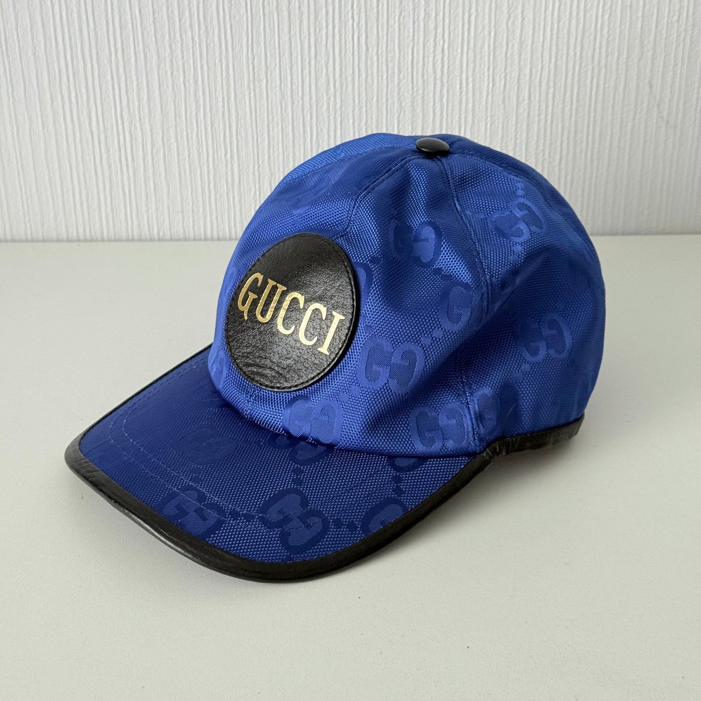 Gucci Off The Grid GG Supreme Baseball Blue Hat