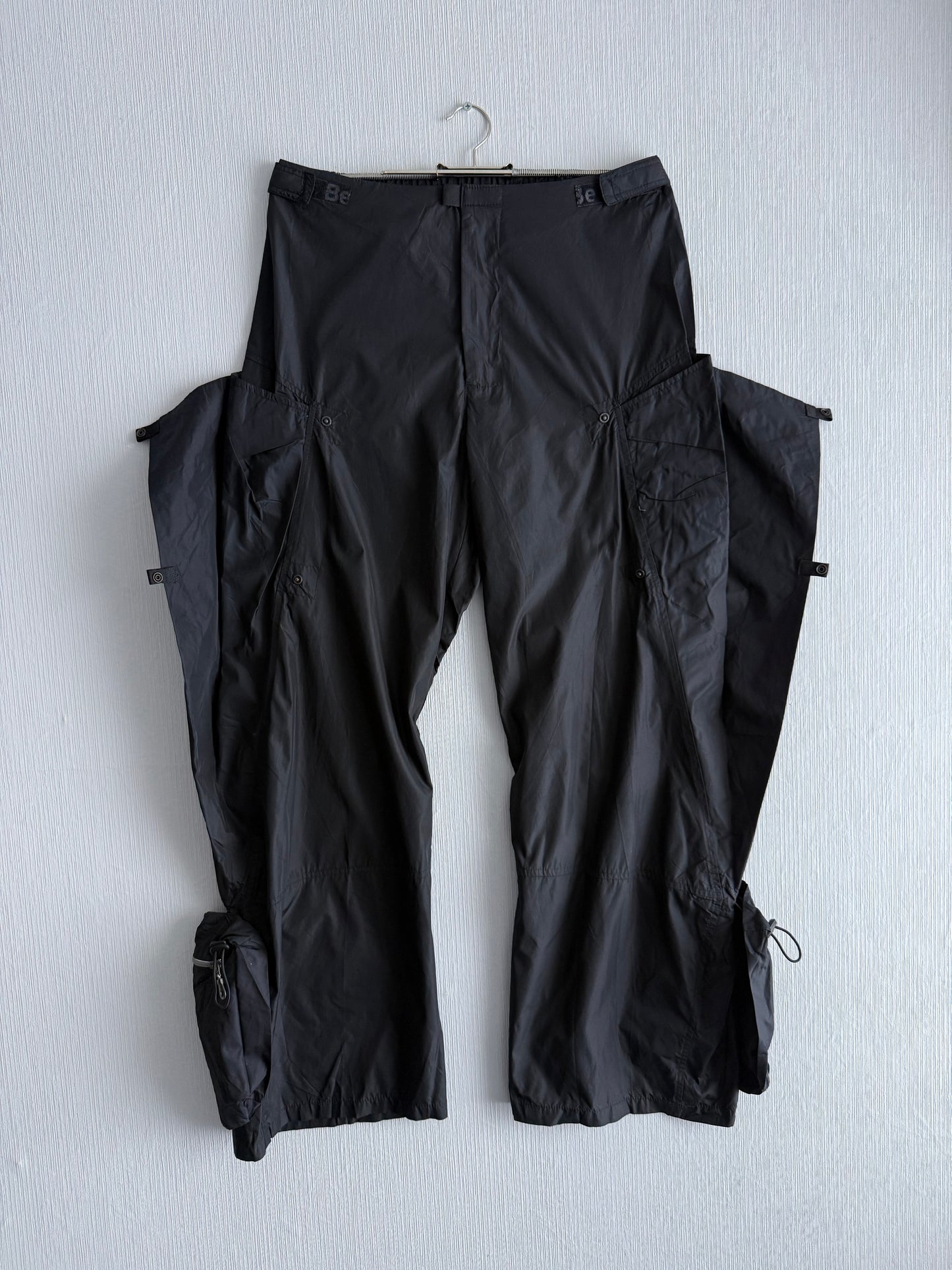 Marithe Francois Girbaud Bat Wing Multi Pocket Cargo Trousers