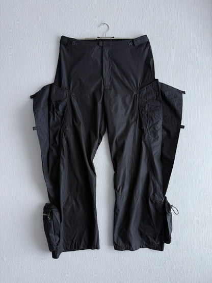Marithe Francois Girbaud Bat Wing Multi Pocket Cargo Trousers