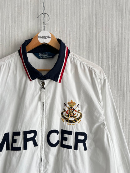Polo Ralph Lauren Mercer Big Logo White Jacket