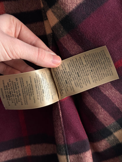 Burberry Black Wool Muswell Jacket