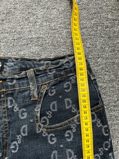 Dolce & Gabbana D&G Monogram Denim Jeans