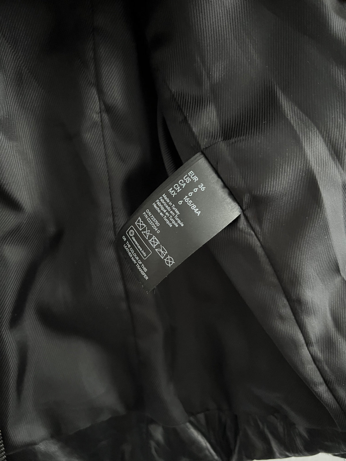 Alexander Wang H&M Quilted Genuine Leather Jacket