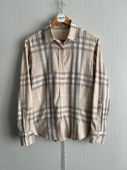 Burberry Nova Check Women’s Beige Shirt