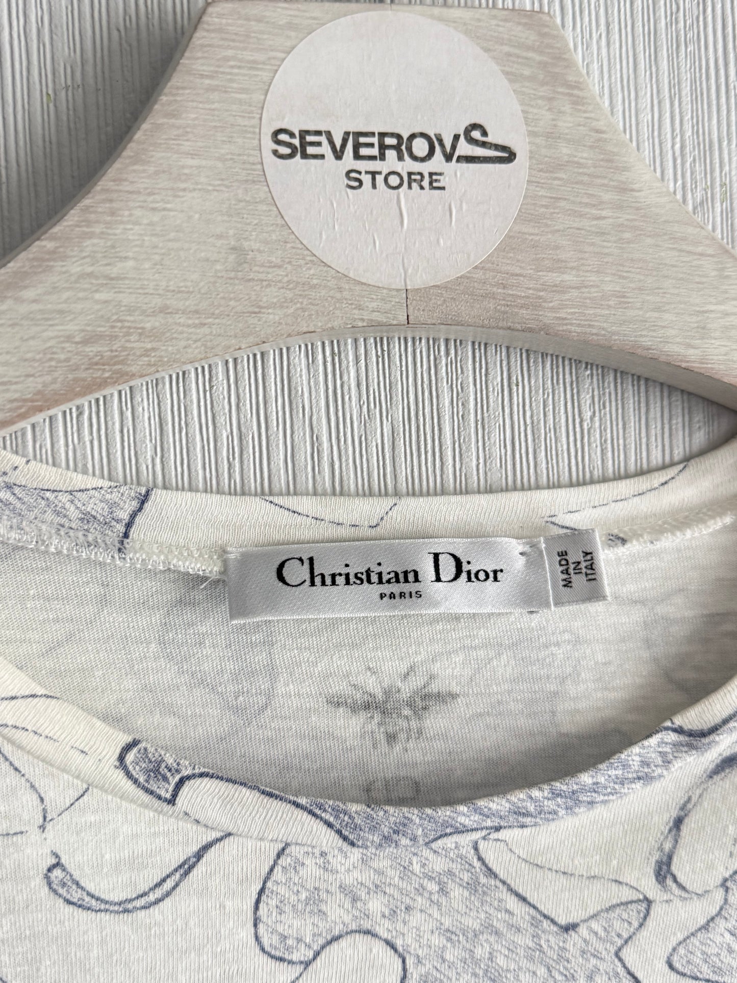 Christian Dior Around The World White T-Shirt