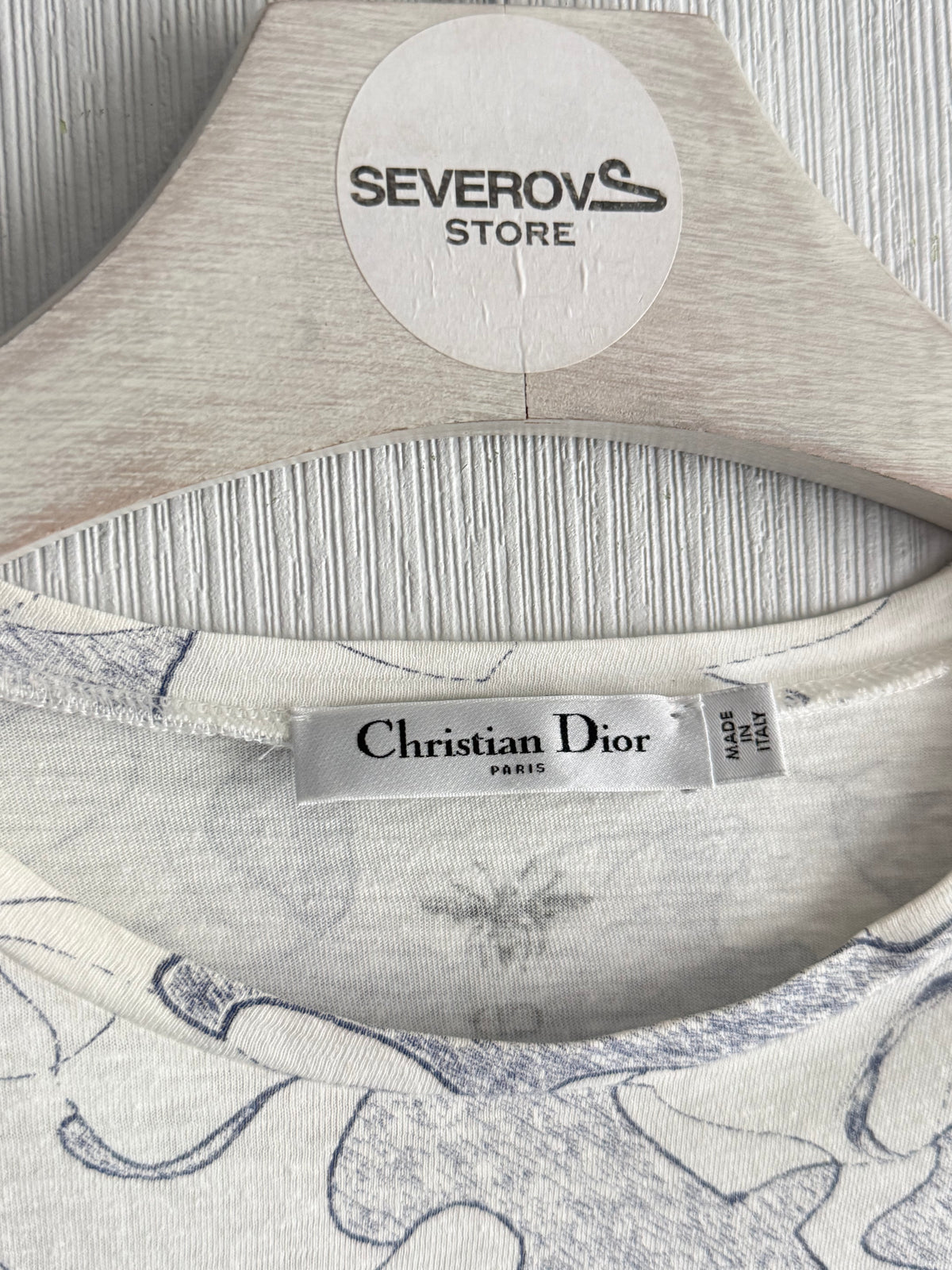 Christian Dior Around The World White T-Shirt