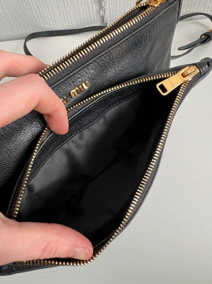 Miu Miu Black Leather Crossbody Bag