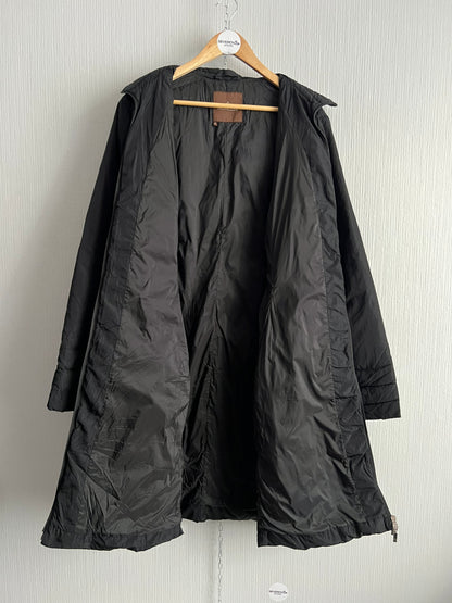 Moncler Vintage Black Down Long Jacket