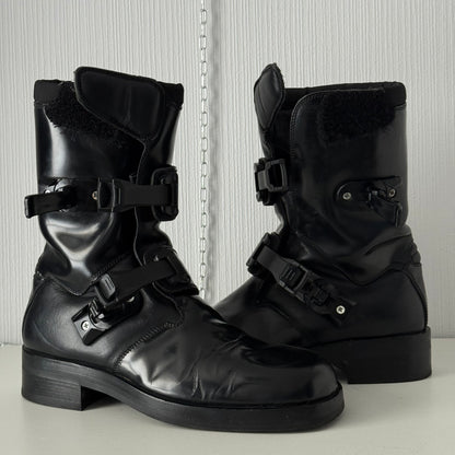Gucci by Tom Ford AW99 Moto Boots