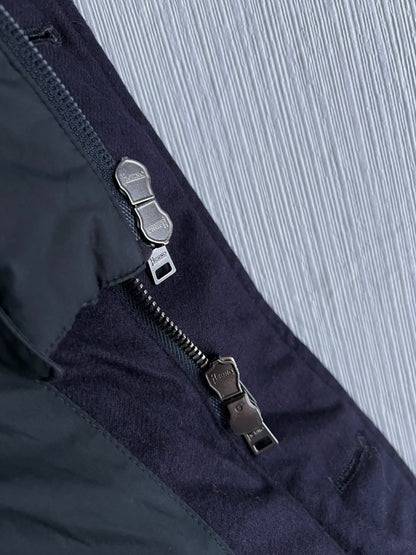 Herno Polar-Tech Silk Cashmere Blend Quilted Down-Filled Parka with Fur Hood