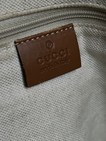 Gucci Blue Denim GG Denim Sukey Medium Handbag Satchel Bag