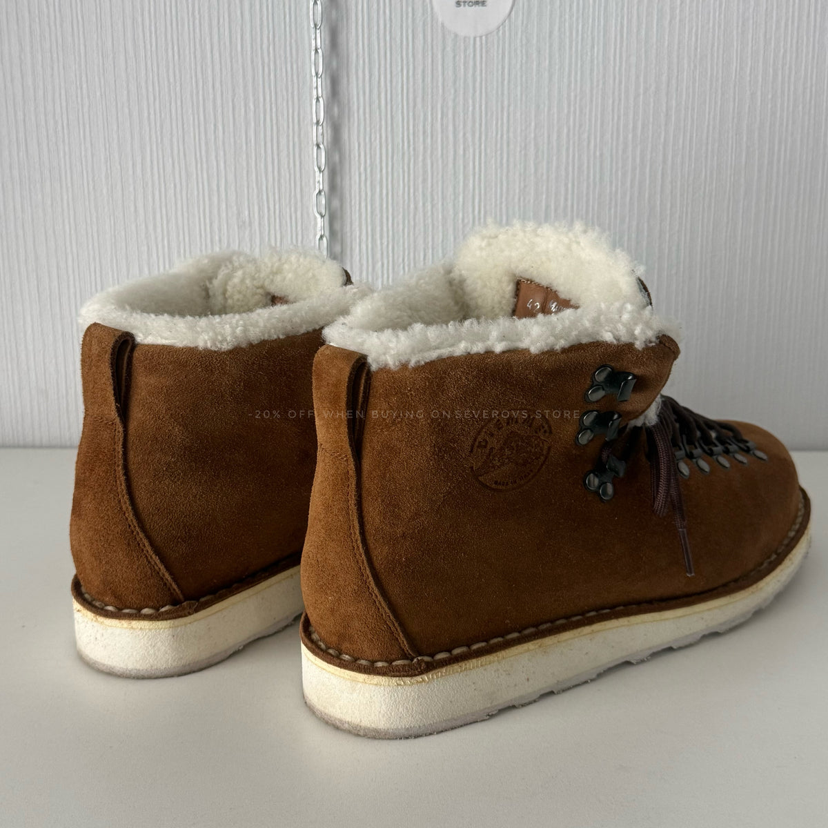 Diemme Suede Shearling Boots