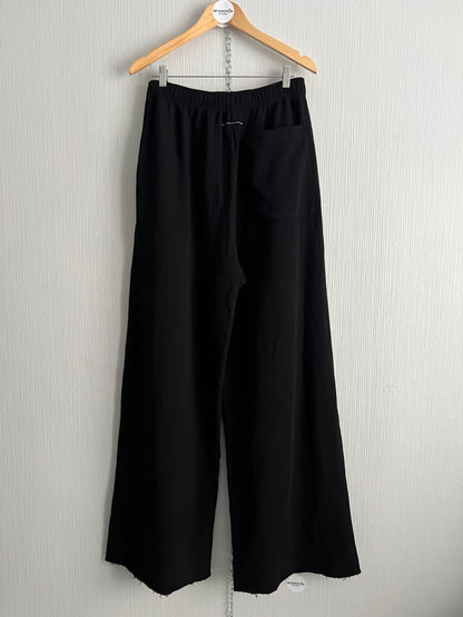 MM6 Maison Margiela Mens Baggy Black Sweatpants