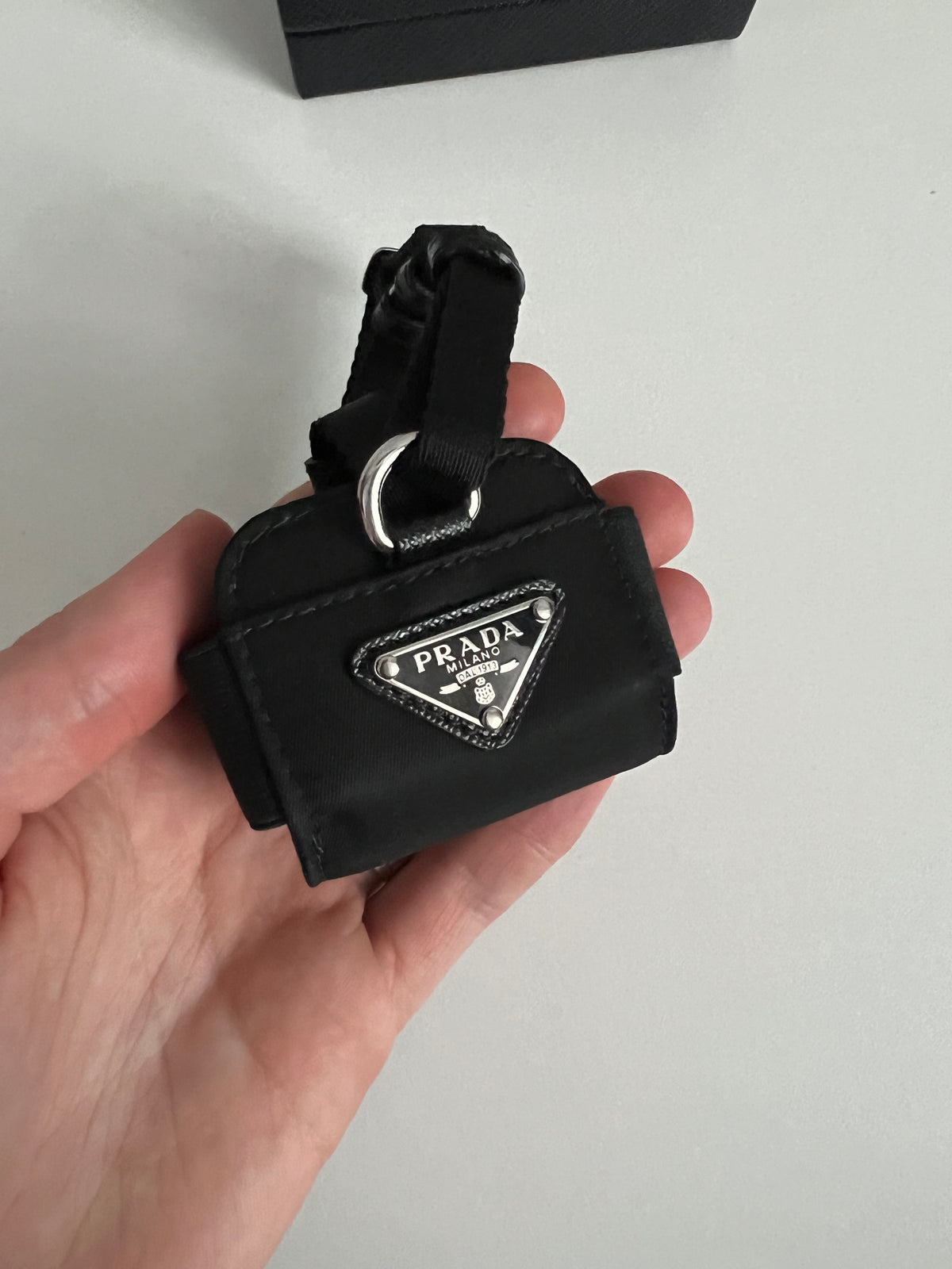 Prada Re-Nylon AirPods Pro Case Necklace
