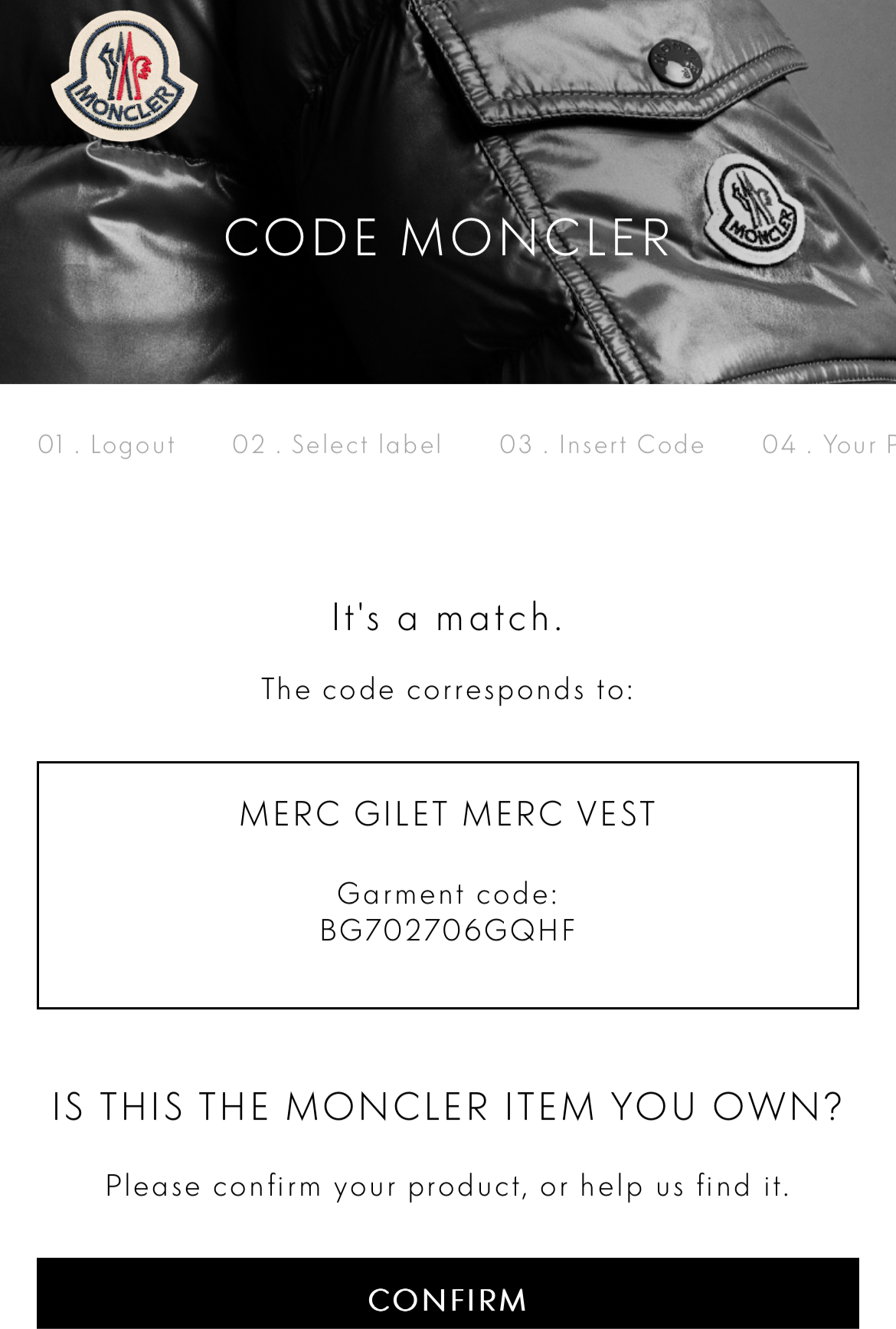 Moncler Merc Gilet Down Black Vest