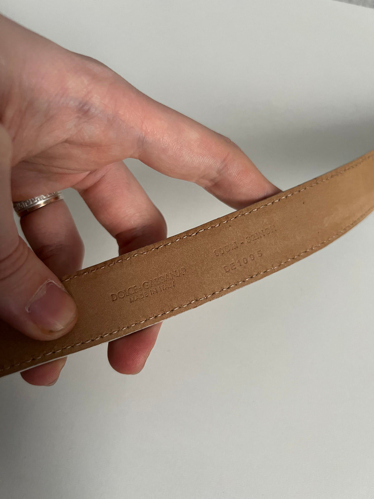 Dolce&Gabbana Leather Belt