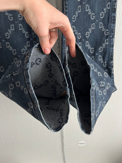 Dolce & Gabbana D&G Monogram Denim Jeans