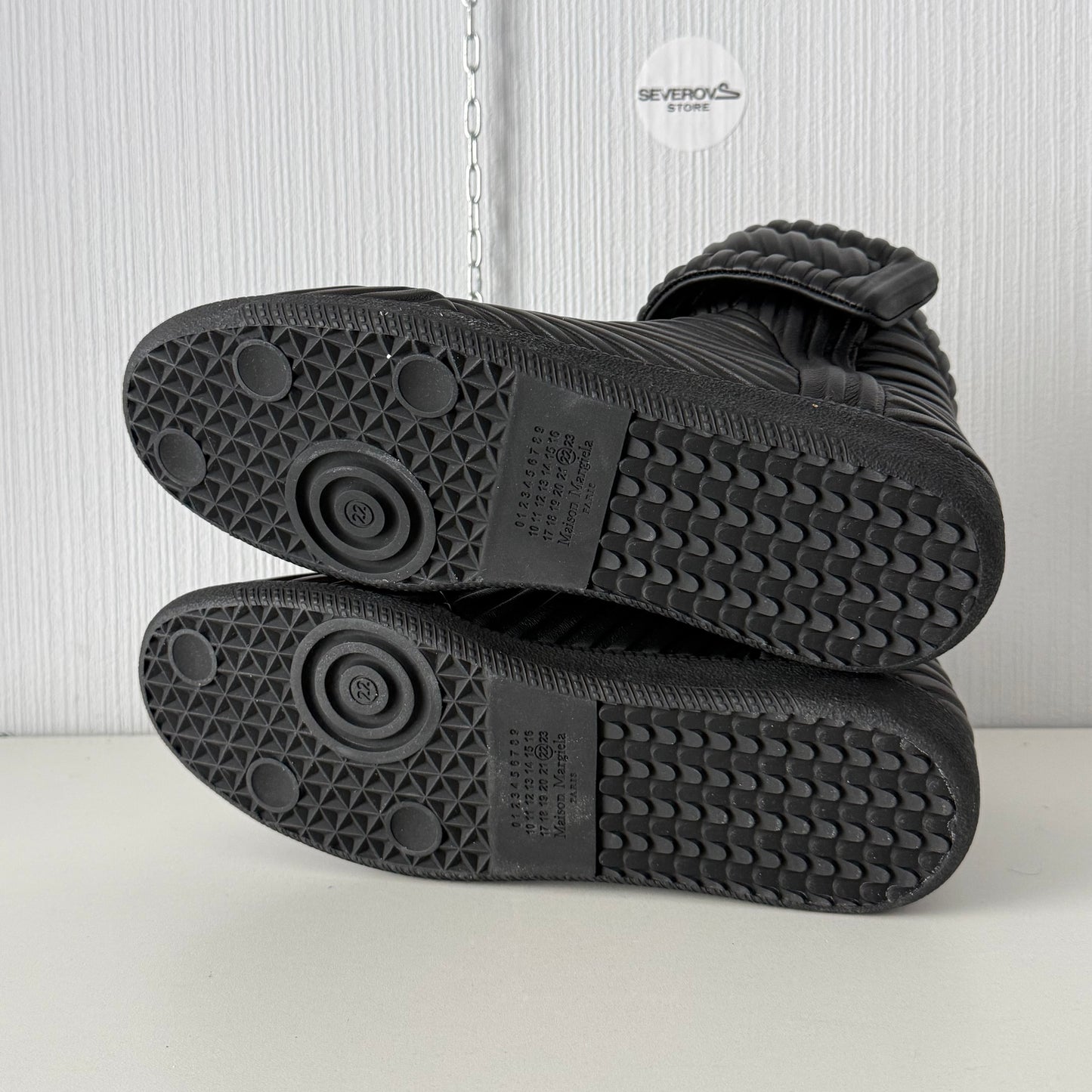 Maison Margiela Future High Top '3D Black' Sneakers