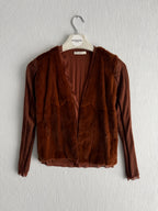 Prada Fur Cashmere Cardigan