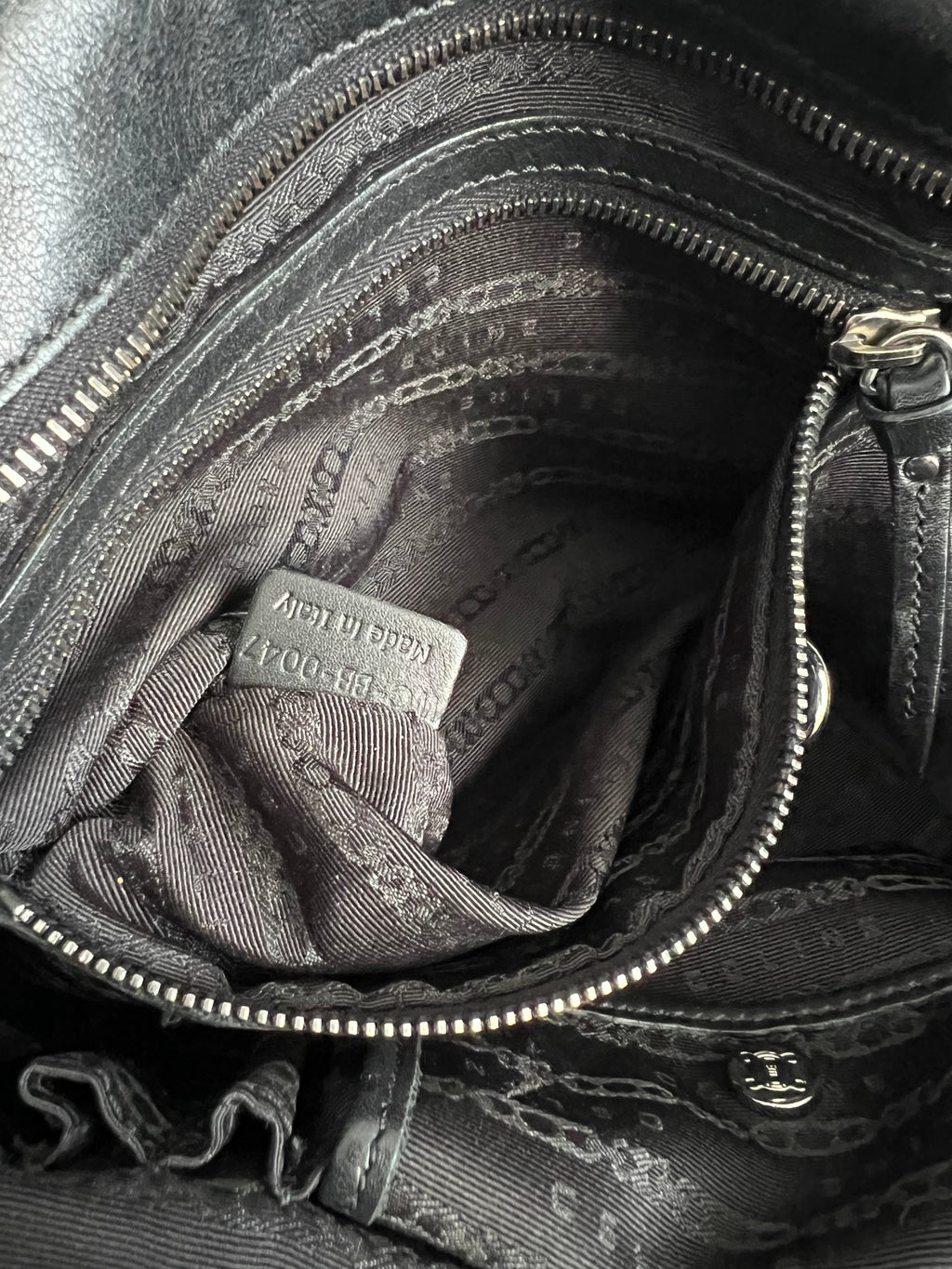 Celine Black Bittersweet Leather Handbag