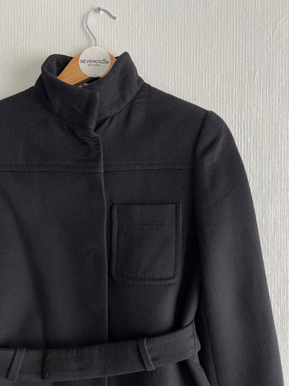 Miu Miu Navy Wool Coat