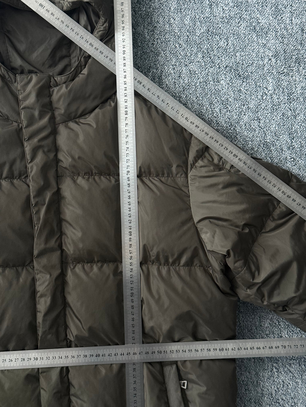 Prada Logo Down Mens Parka Jacket