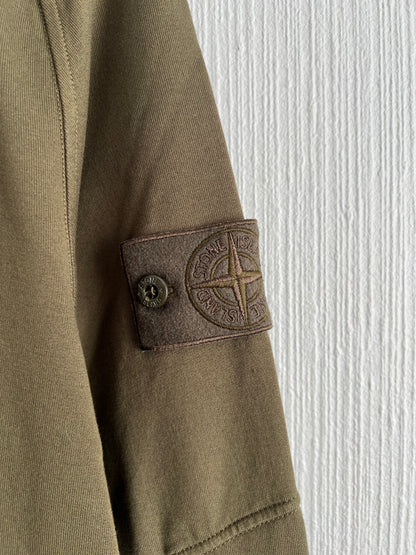 Stone Island SS20 Ghost Piece Khaki Sweatshirt