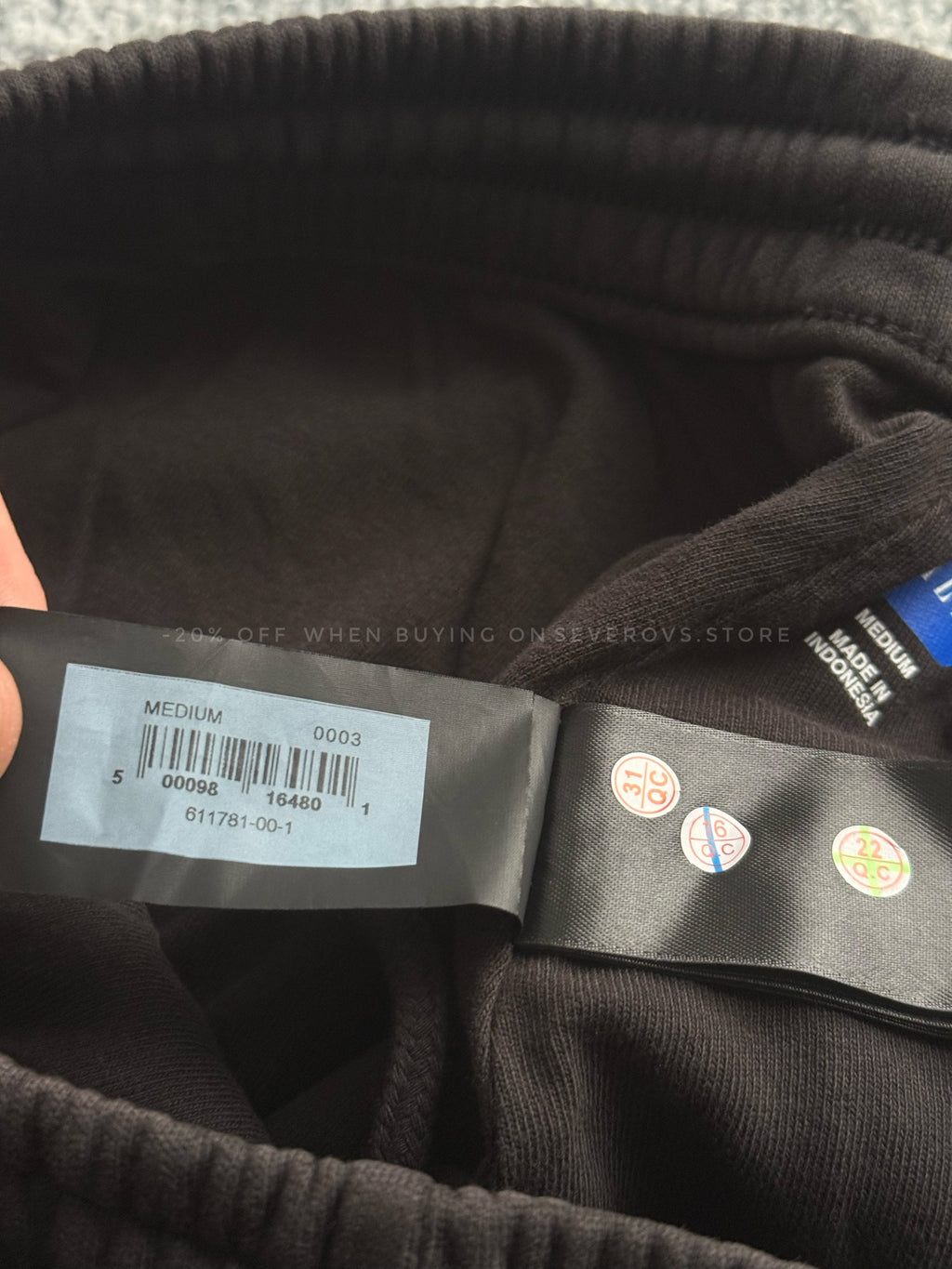 Yeezy Gap Engineered by Balenciaga Double Layered Heavy Fleece Pants