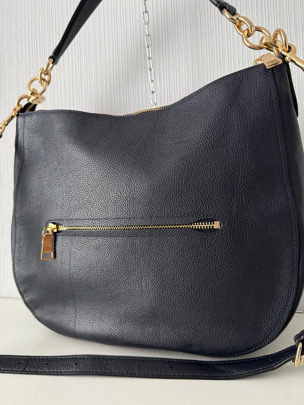 Coach Chelsea Pebble Leather Hobo Shoulder Bag