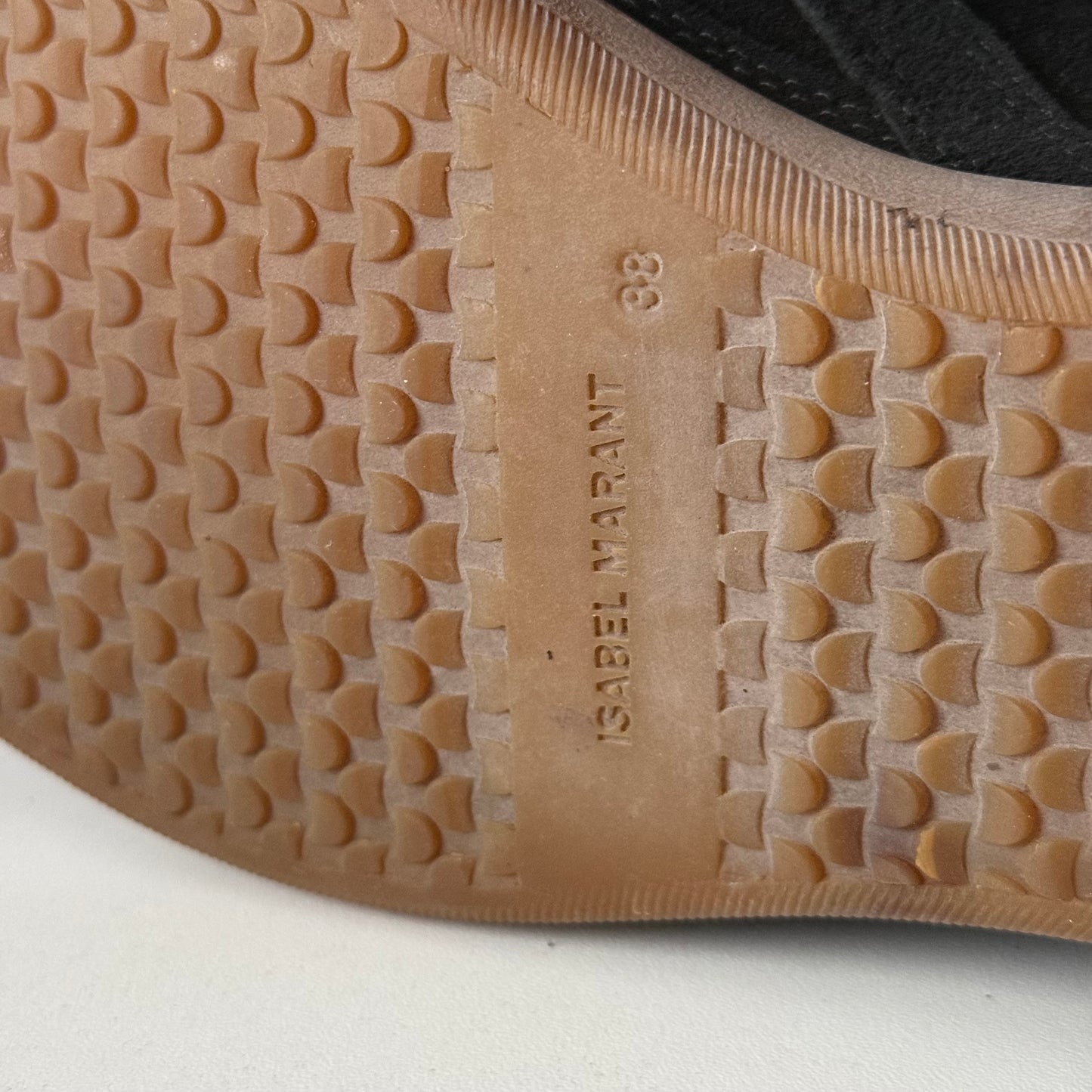 Isabel Marant Bekett Black Suede Leather Trainers