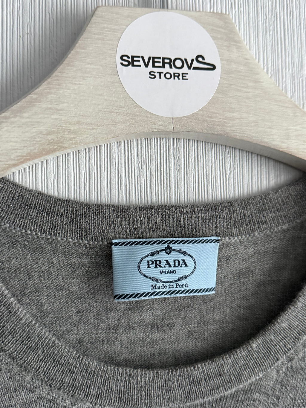 Prada Short-sleeved Knitted Jumper